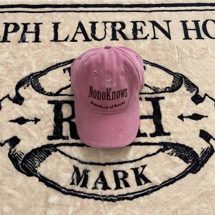 Gorra de Béisbol Ajustable con Letras/Logo 3D para Hombres y Mujeres, Bordado Lavable a Mano, Ideal para Looks Diarios, Sesiones de Fotos y Eventos Navideños