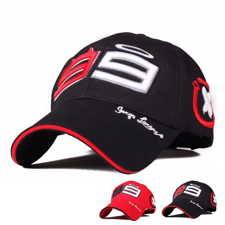 Una gorra de béisbol para hombre con bordado de 99, ajustable para uso al aire libre, protección solar, adecuada para salidas informales, viajes, fiestas de playa en primavera y otoño.