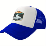 Gorra de béisbol transpirable para hombres, adecuada para hombres y mujeres, ajustable, perfecta para actividades al aire libre de verano en el Parque Nacional del Nuevo Río Gorge.
