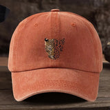 Gorra Trucker Grande para Mujeres y Hombres - Diseño de Cara de Guepardo con Estampado de Leopardo, Reducción de Cara, Transpirable en Azul//Blanco/Gris/Gris, Ajustable para Uso Casual, Oficina, Exterior - Ala Ancha (Unisex)