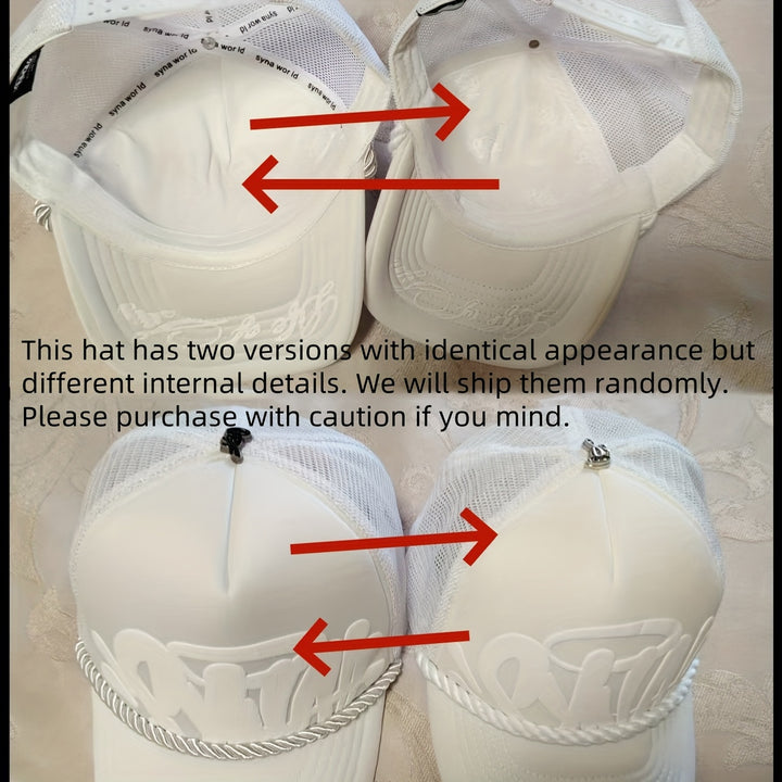 1 Gorra Ajustable de Béisbol - Ligera y Transpirable con Cierre Snapback, Parte Trasera de Malla para Deportes, Casual - Dos Tonos Gris Oscuro/Blanco - Regalo Ideal para San Valentín, Cumpleaños, Partidos de Fútbol - Uso Atlético y Diario, Duradera, Ac...