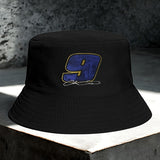 Gorra de Sol Número 9 con Logo - Sombrero Tip Bucket Transpirable para Exteriores, Ala Ancha y Visera Curva Idealpara CampingPescaDeportes- Ligertelavable a MáquinaAjuste Cómodopara HombresyMujeres- Perfectapar SenderismoPlayaUso CasualProtección Solar Es