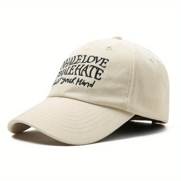 Gorra de Béisbol Unisex Estilo Callejero Americano con Letras, Inspirada en el Hipster y la Danza Urbana, Snapback de Alta Calidad