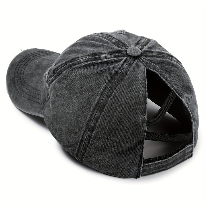 1 Gorra de Béisbol para Mujer con Estampado de Leopardo - Ajustable, Transpirable, Ideal para Exteriores y Fiestas, Diseño Versátil Compatible con Coletas, Accesorio Casual, Tela Fácil de Cuidar