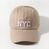 Gorra de béisbol con bordado de letras de  para hombre