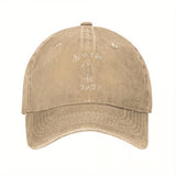 [1 gorra de béisbol temática de Oyasumi Punpun] Gorra de béisbol temática de Oyasumi Punpun de algodón, 100% algodón tejido transpirable, cierre a presión clásico desgastado de mezclilla ajustable, unisex, con gorra estampada lavable a mano para actividad