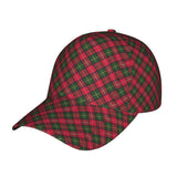 1pc Gorra de Béisbol Ajustable para Hombres y Mujeres con Estampado Tartán Rojo - Sombrero Trucker Escocés a Cuadros Verde/Amarillo/Gris, Ligera Para Todas las Épocas del , Pesca o Senderismo, Cierre Con Botón (Sin Red), Sombreros, Sombreros para Mujeres,
