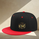 Gorra de pico de pato casual y versátil con estampado sencillo, tendencia de moda primavera-verano, sombrero plano transpirable para uso diario urbano