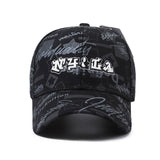 Gorra de béisbol juvenil con diseño de graffiti, resistente al viento, abrigada y antifrío, 100% poliéster, ideal para Halloween y Navidad, disponible en negro, verde olivo, azul, gris, beige y borgoña, para hombres y mujeres