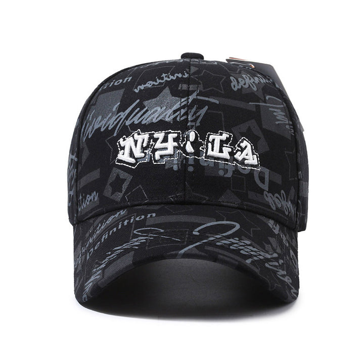 Gorra de béisbol juvenil con diseño de graffiti, resistente al viento, abrigada y antifrío, 100% poliéster, ideal para Halloween y Navidad, disponible en negro, verde olivo, azul, gris, beige y borgoña, para hombres y mujeres