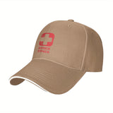 1 gorra Boner Doner con logo - Logo en rojo y blanco llamativo, correa ajustable, ligera pero duradera para hombres y mujeres: béisbol ideal para exteriores, ciclismo, pesca, gym o uso médico. Regalo divertido (diseño de chiste turco sobre medicina). Lava