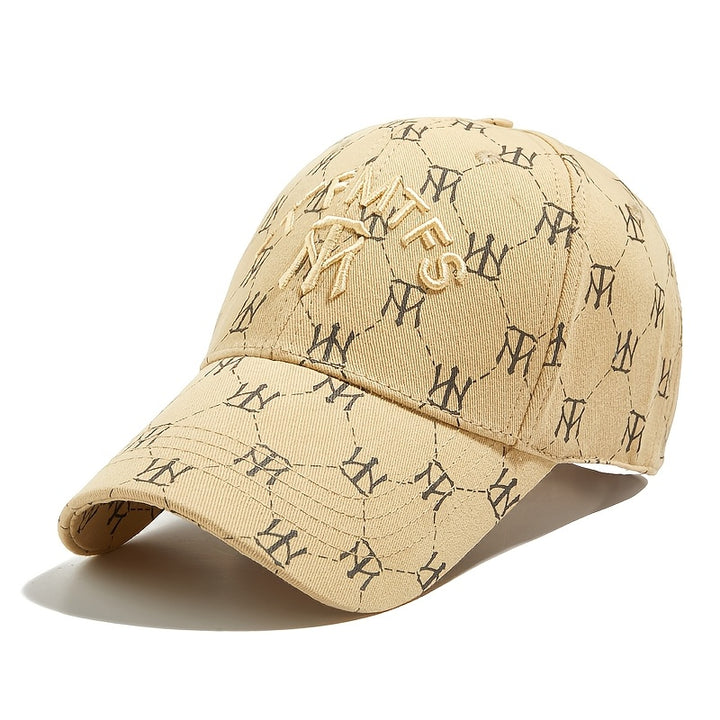 Gorra de Béisbol Shule Water OBM con Bordado Completo, Sombrero Casual para Adolescentes y Estudiantes, Gorra Versátil de Moda con Alfabeto en Tela Transparente para Hombres y Jóvenes, Protección Solar al Aire Libre
