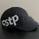 1 Gorra de béisbol con logo ESPT para hombre y mujer - Gorra ligera, transpirable y de secado rápido con letras ESPT llamativas, ajuste ajustable, visera curva y ala estructurada para deportes al aire libre, sombrero para viajes casuales (//Gris/Azul Mari