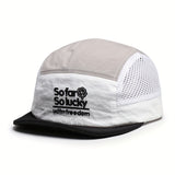 Sombrero de Sol de Trébol de la Suerte para Hombres y Mujeres - Gorra Ligera y Transpirable de Secado Rápido con Protección UPF, Parte Trasera de Malla y Diseño de Trébol de Cuatro Hojas para Senderismo, Playa, Deportes - Gorra de Verano Unisex en Verde,