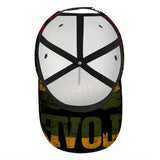 1 gorra de béisbol con estampado 2D One Love Reggae - Estampado vibrante de cuerpo completo, gorra snapback ligera de poliéster, ideal para deportes, running y moda urbana, Sombreros Casuales,Actividades al Aire Libre,Diseño Funky,Ajuste Cómodo,Tela Tr...