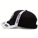 2 piezas Gorra de Béisbol con Estampado Táctico Camuflaje NY y Colgante Faith Bar para Hombres, Adecuada para Escalada, Accesorios de Ciclismo, Fiesta de Navidad