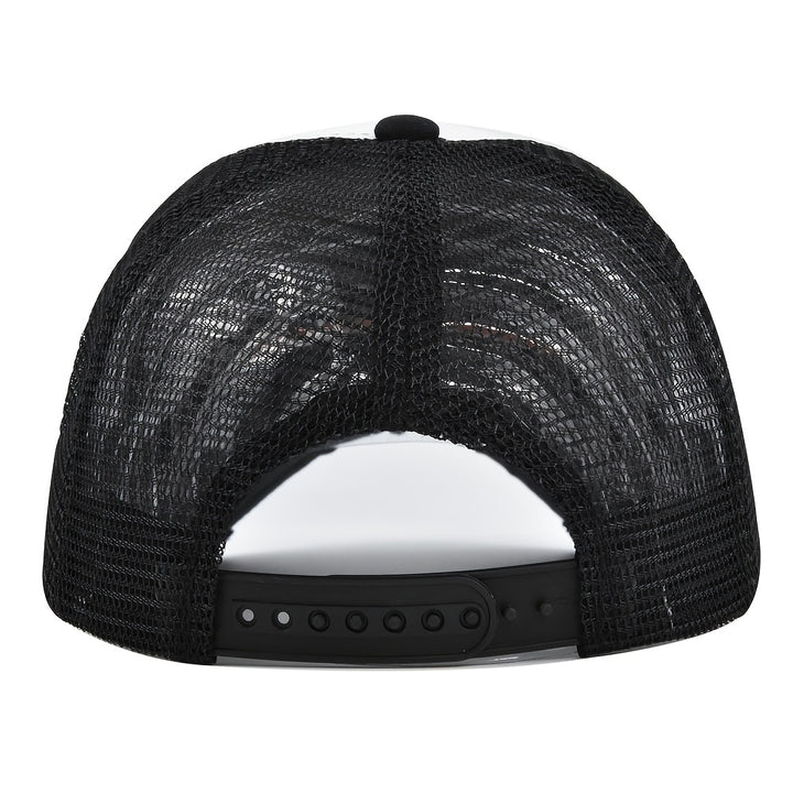 Gorra de béisbol retro para hombre con bordado, malla transpirable, ajustable, estilo hip hop, ideal para pesca y senderismo al aire libre