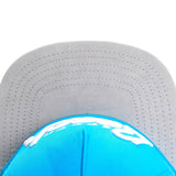 Sombrero de playa azul claro para hombre con letras de South Beach Breeze y diseño de palmera - Ligero y transpirable para surf, piscina, salidas a la playa - Accesorio casual de verano, sombrero de playa, sombrero para piscina, estilo preppy, sombrero...