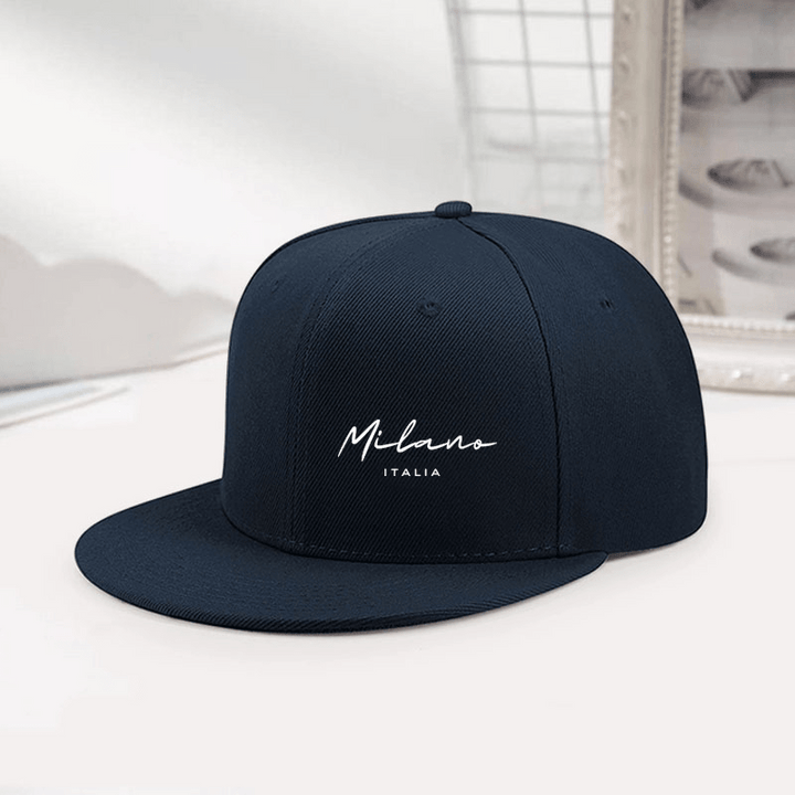 Gorra de Béisbol de Ala Ancha para Hombres - Talla Grande, Visera Curva Negra y Panel Blanco Ajustable, Sombrero Transpirable de Estilo Hip-Hop para Baile, Primavera/Otoño (Ajusta a Curvas de Cara 0)