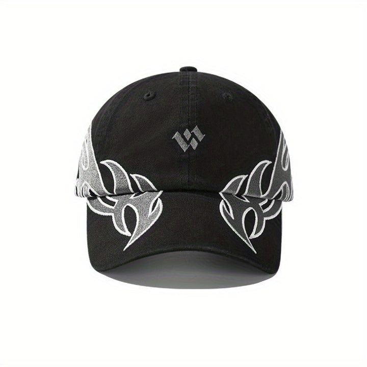 Gorra de Béisbol con Brodería Llama Hip-Hop Callejero para Hombre y Mujer, Versión Coreana Sombrera Pato Multifuncional