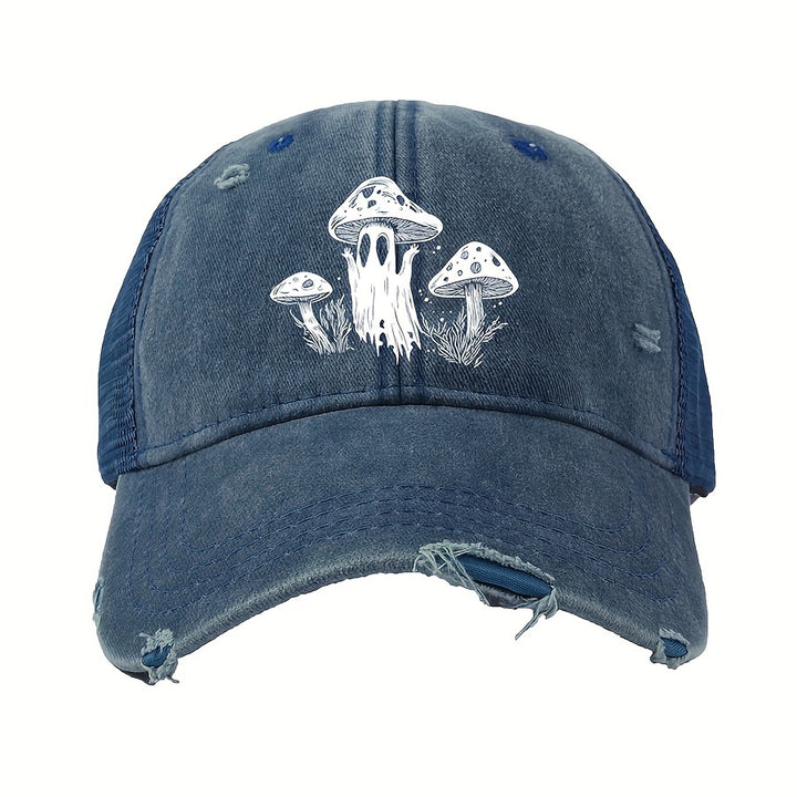 Gorra de béisbol retro lavada, estilo dad hat, ajustable y versátil, gorra suave para el sol