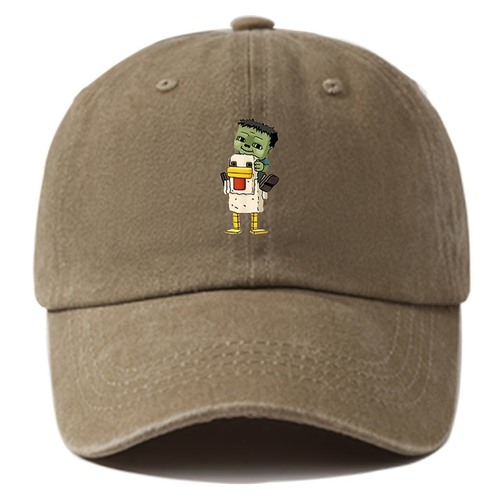 Gorra de béisbol ajustable para niños y niñas - Ligera, lavable en máquina, estilo hip-hop con diseño de personajes de dibujos animados, perfecta para acampar al aire libre, viajar, fiestas y uso casual, gorra casual | Gorra de personajes de dibujos anima
