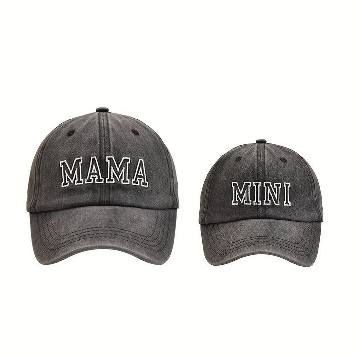 Nueva Gorra De Béisbol Mini Bordada Con Letras MAMA Para Adultos Y Niños, Popular Sombrilla De Pato.
