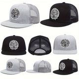 Gorra De Béisbol Bordada con Patrón Del Ojo De Dios, A Prueba De Sol Y Viento, Para Hombres