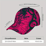 Gorra de béisbol estilo punk CUTEHSJ, ligera gorra de sol de poliéster con cierre ajustable, lavable a mano, para playa, actividades al aire libre, pesca y vacaciones, gorra de protección solar | Gorra de hip-hop | Gorra fresca