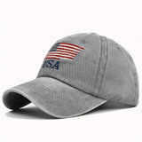 Gorra de Béisbol Bordada Clásica y Atemporal al Estilo USA, Visera Lavable Ajustable para Fiestas y Reuniones, Versátil para Deportes al Aire Libre, Unisex para Parejas