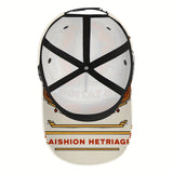 1 Gorra de Béisbol Clásica con Estampado de Pescador - Ajustable, Ideal para Uso Diario y Reuniones en Grupo, Ligera y Cómoda