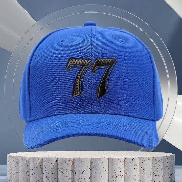 Gorra Trucker 77 - Gorra de béisbol ajustable con diseño '77', ligera y transpirable para hombres y mujeres, deportes al aire libre, ropa casual, equipo deportivo para exteriores, diseño deportivo, construcción duradera, gorras para hombre, sombrero para