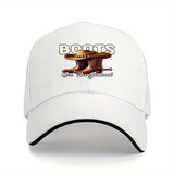 Gorra de béisbol unisex ajustable con estampado de botas de vaquero y sombrero western - Ligera y transpirable, gorra para el sol para exteriores para todas las estaciones para hombres y mujeres, deportes casuales y eventos temáticos, regalo perfecto para