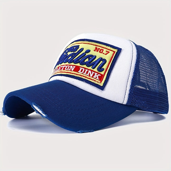 Gorra de Béisbol Unisex Transpirable para Verano - Diseño de Malla Bordada para Máxima Ventilación - Perfecta para Días Calurosos de Verano, Entusiastas de la Pesca y Fans del Hip Hop