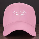 Gorra de béisbol con estampado de murciélago, gorra trucker ajustable para hombres y mujeres, ideal para deportes al aire libre