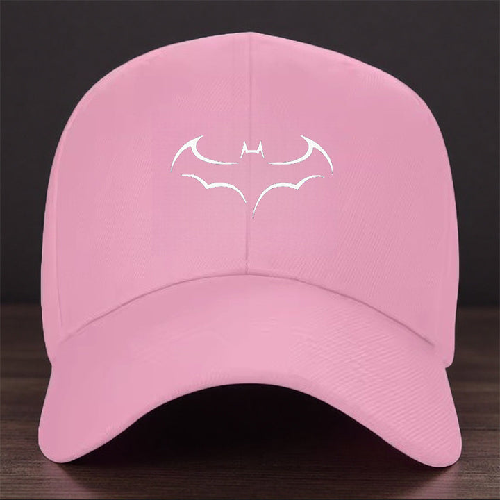 Gorra de béisbol con estampado de murciélago, gorra trucker ajustable para hombres y mujeres, ideal para deportes al aire libre