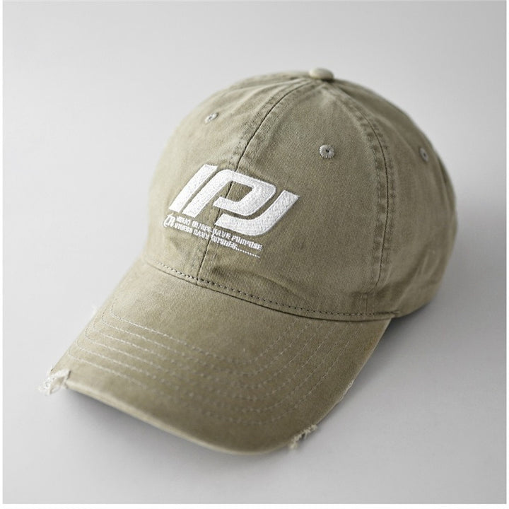 Gorra de Béisbol Ajustable para Hombres y Mujeres con Letras Grandes Negros & Logo - Gorro Unissex Beige Ligero Transpirable, Ideal Para Casualidad Deportiva o Atuendos Informales Diseño Fácil Cuidado (Lavar a Man/Limpieza en Sec)