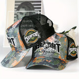 Gorra de Béisbol Gráfica para Skateboarding - Gorra Trucker de Hip Hop con Mesh Breathable, Snapback Adjustable, Diseño Unisex Embroidered para Viajes Outdoor y Skateboarders de Primavera/Otoño, Headwear Casual, Diseño Sporty, Detalle Embroidered