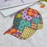 Gorra Unisex de Béisbol - Estampado Floral con Cierre de Botón, Ligera y Sin Elastizar para Senderismo, Running y Deportes al Aire Libre - Para Hombres y Mujeres en Todas las Estaciones - Regalo Ideal para Cumpleaños y Fiestas (Turquesa, Morado, Naranja,