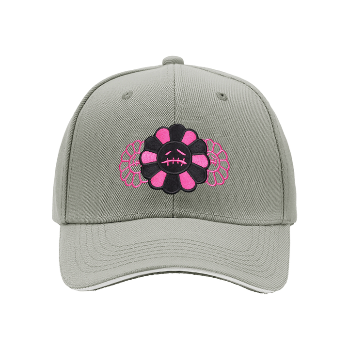 Gorra de Béisbol Clásica con Estampado de Flores, Visera Curva Unisex para Deportes al Aire Libre, Regalo de Navidad, Opción de Regalo para Fiestas de 1 o 2 Piezas