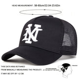 Gorra Trucker para Hombre con Letra NY, un Sombrero de Béisbol Moderno y Personalizado para el Verano, Ajustable para Ocio al Aire Libre, Perfecto para Viajes de Primavera y Otoño o Vacaciones en la Playa.