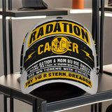 1 Gorra Snapback de Poliéster con Estampado 2D de Lucha Contra el Cáncer - Estampado Completo y Vibrante, Ideal para Deportes, Carreras al Aire Libre y Moda Urbana, Cobertura Atlética para la Cabeza,Ropa Casual,Sombrero de Declaración,Diseño Funky,Ajuste