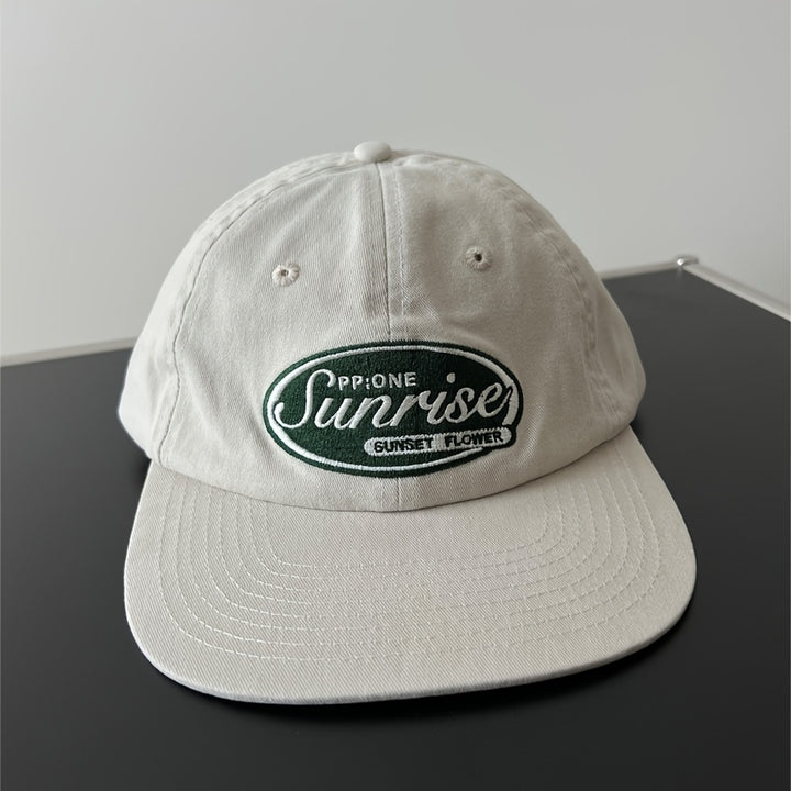 Gorra de Béisbol de Ala Plana para Hombres y Mujeres - Estilo Retro Hip-Hop de la Calle con Parche de Logo (Opción Sin Logo), Cierre Snapback Azul Oscuro/Amarillo para Uso Casual - Gorra Ajustable Unisex