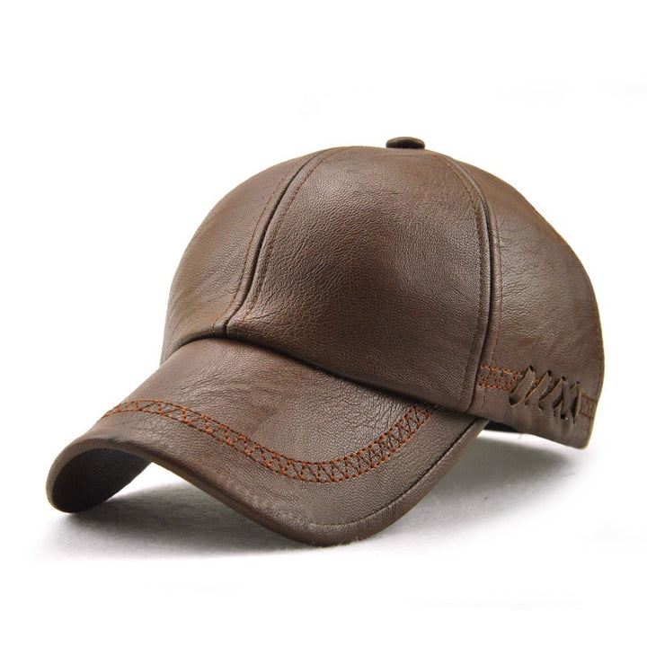 1 gorra de béisbol ajustable para mujer en cuero PU AR, elegante y ligera, ideal para viajes, vacaciones en la playa y salidas casuales (negro, café, gris, azul marino)