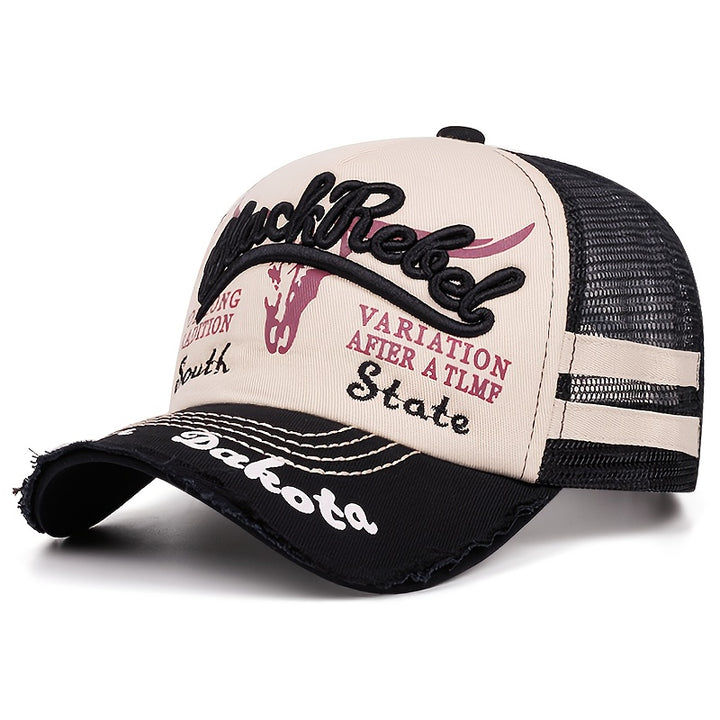 Dos estilos de gorras de béisbol tejidas para hombres y mujeres, de moda para usar todos los días en todas las estaciones.