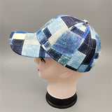 Gorra de Béisbol de Denim con Estampado Digital para Primavera/Verano Adecuada para Hombres y Mujeres, Sombrero Tipo Cubo para Senderismo y Pesca al Aire Libre