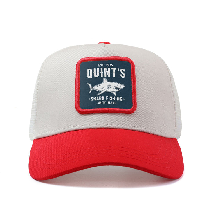 Gorra de Béisbol con Logo de Pesca de Tiburón para Hombres y Mujeres - Gorra de Camionero Ajustable con Cierre de Snapback, Parte Trasera de Malla Transpirable, Diseño de 6 Paneles e Impresión de Escamas de Tiburón, Gorra Unisex Ligera para Pesca, Playa,