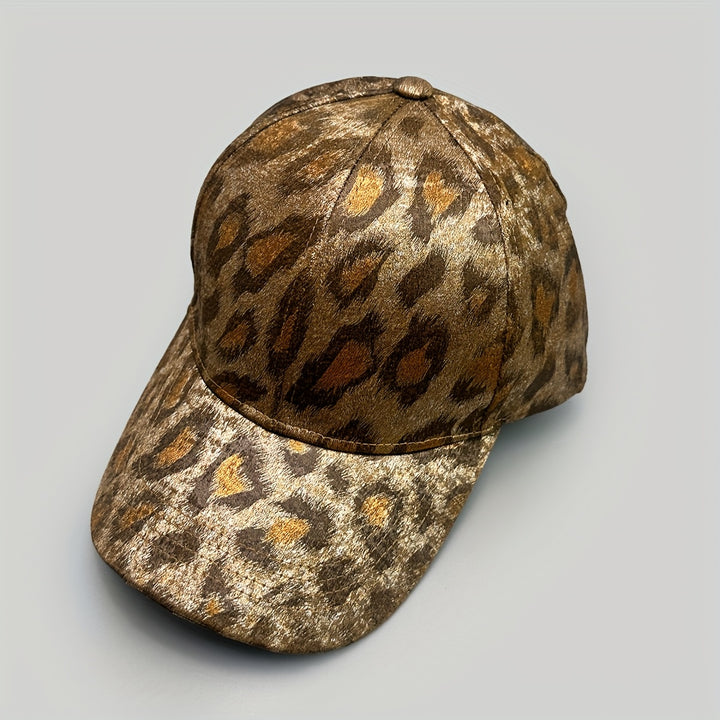 Nueva Gorra de Béisbol Retro con Estampado de Leopardo para Hombre y Mujer, Gorra de Béisbol de Boca de Pato Estilo Urbano con Parte Superior Rígida, Gorra de Béisbol para Mujer, Gorra de Béisbol para Hombre