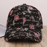 1pc Gorra de Béisbol con Estampado Rosa, Moda Urbana para Senderismo, Ciclismo y Pesca, Sombrero Tipo Cubo Casual para Exteriores