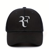 Gorra de Béisbol Unisex Ajustable y Transpirable con Bordado de F para Deportes al Aire Libre